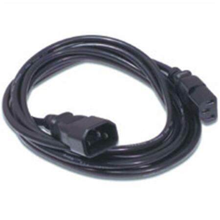 FASTTRACK 4ft COMPUTER POWER CORD EXTENSION IEC320 C13 to IEC320 C14 FA56875